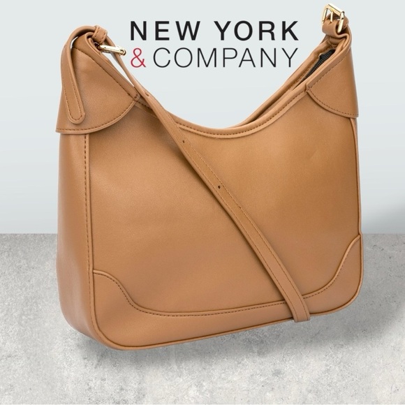 043 New York & Company | NWOT Brown Shoulder Bag (size OS) - Picture 1 of 10